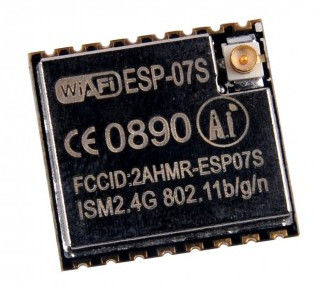 ESP-07S Aiの思想家のデジタル電子モジュールWIFI V1 IEEE802.11 B/G/N ESP8266の中心