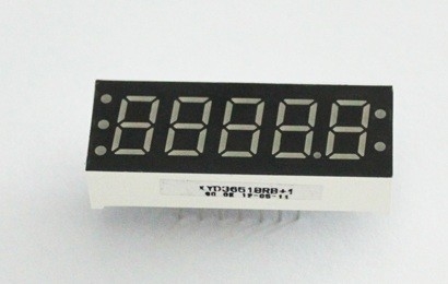5区分0.36インチの電子デジタル表示装置板、J3561AH HK LEDデジタルの管