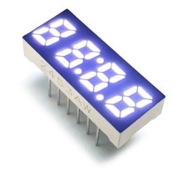 4ディジットの電子デジタル表示装置板は、0.25インチ7の区分タイマーのための表示を導いた