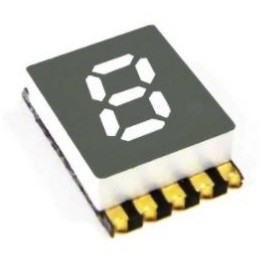 LED電子デジタル表示装置板デジタル管0.2インチ1ディジット
